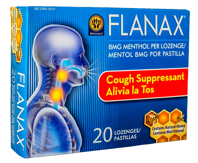 pastillas para la garganta Flanax
